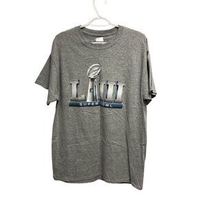 NFL Apparel T Shirt Mens Size Large 2018 Super Bowl 53 Sports Football Tee NEW